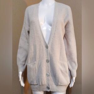 Eileen Fisher Waffle Weave Cardigan